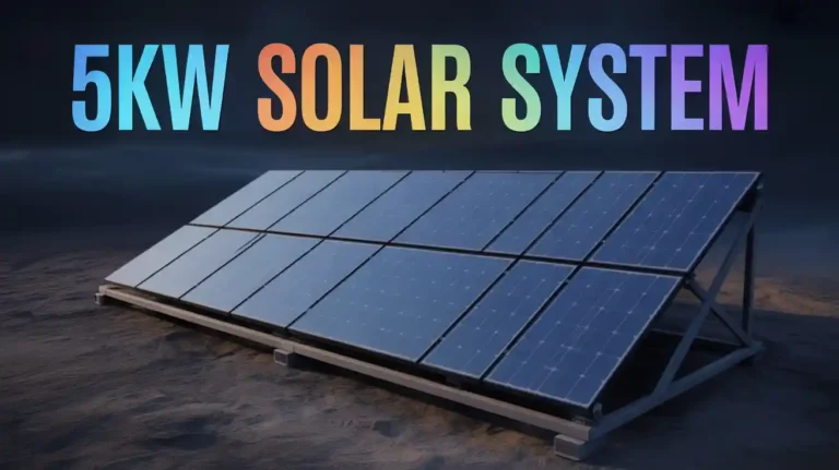5kw solar system