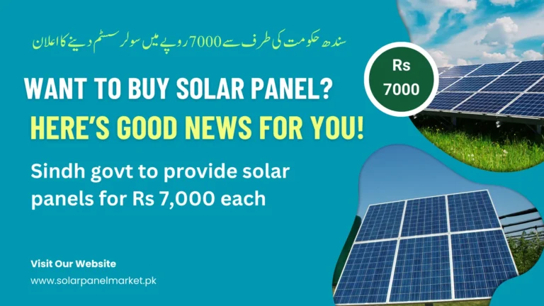 Affordable Solar System in Sinh at Just Rs 7000 for Sindh Residents image