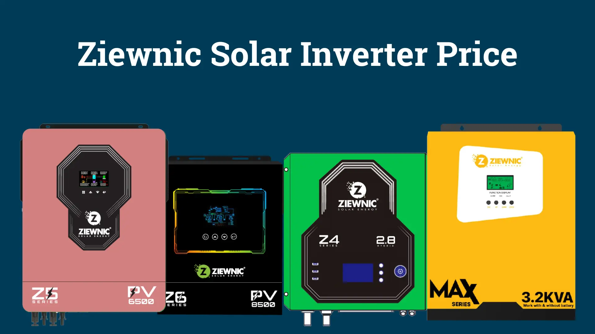 Ziewnic Solar Inverter Price In Pakistan October