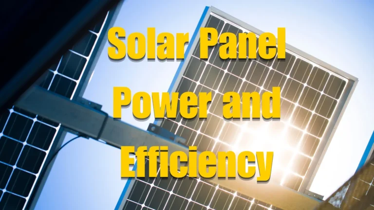 How Much Power Does A Solar Panel Produce image